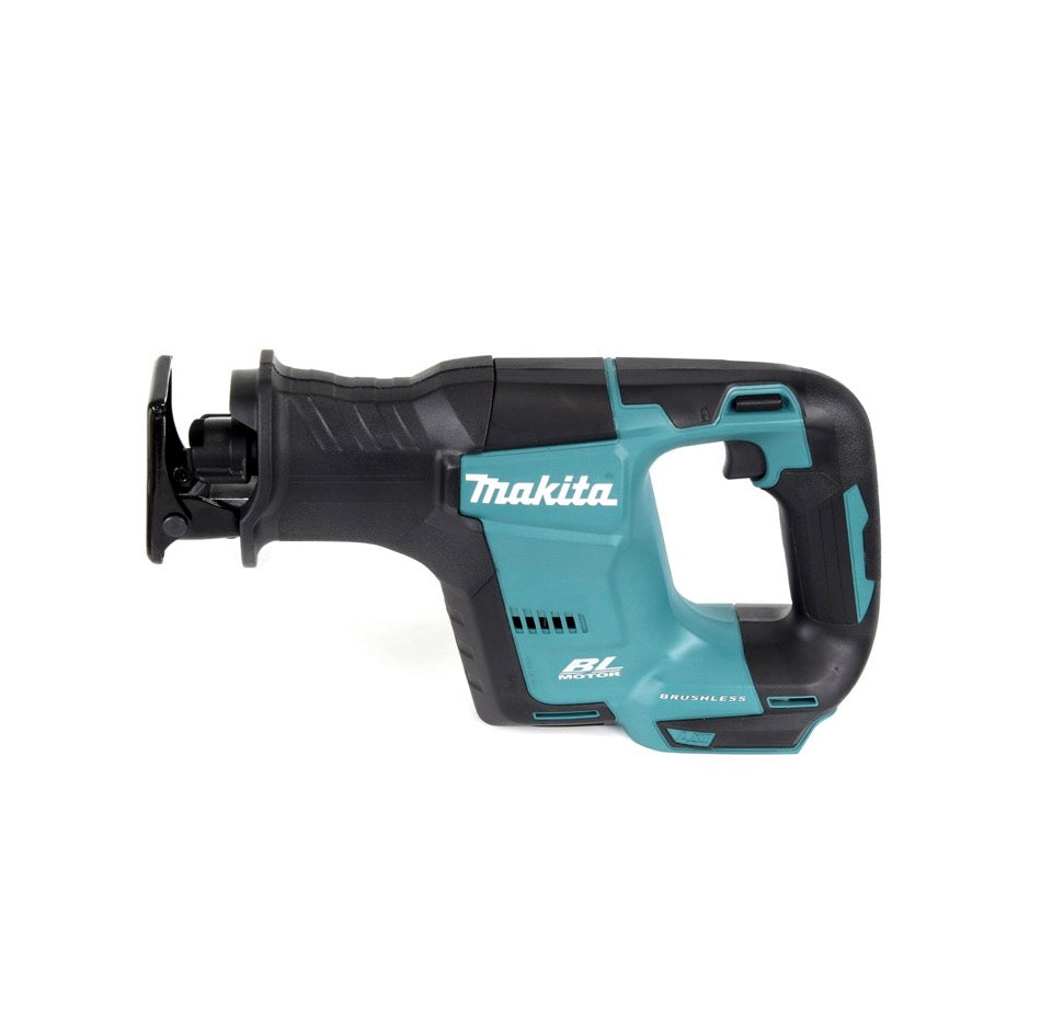 Makita DJR 188 RMJ Akku Reciprosäge 18 V Brushless + 2x Akku 4,0 Ah + Ladegerät + 5x Sägeblatt Metal Wood + Makpac - Toolbrothers