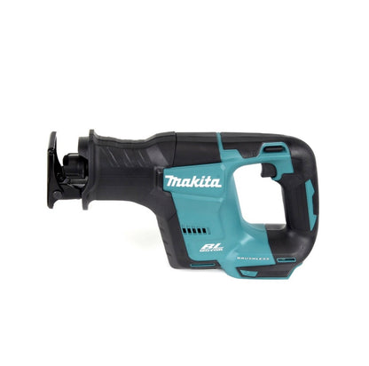 Makita DJR 188 T1J Akku Reciprosäge 18 V Brushless + 1x Akku 5,0 Ah + 5x Sägeblatt Metal Wood + Makpac - ohne Ladegerät - Toolbrothers