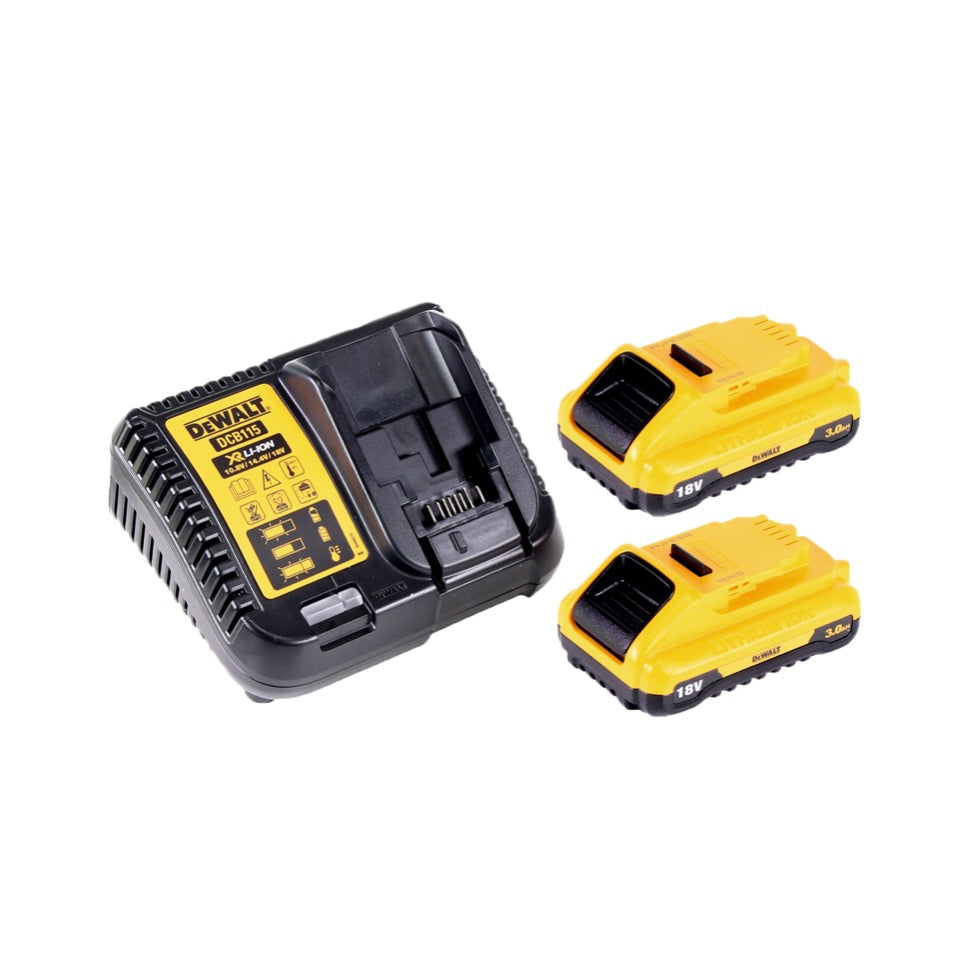 DeWalt DCF 809 L2D Akku Schlagschrauber 18 V 190 Nm 1/4" Brushless + 2x Akku 3,0 Ah + Ladegerät+ D-Box