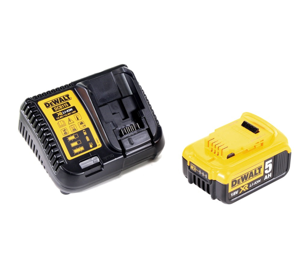 Perceuse-visseuse sans fil DeWalt DCD 777 P1D 18 V 65 Nm + 1x batterie 5,0 Ah + chargeur + D-Box