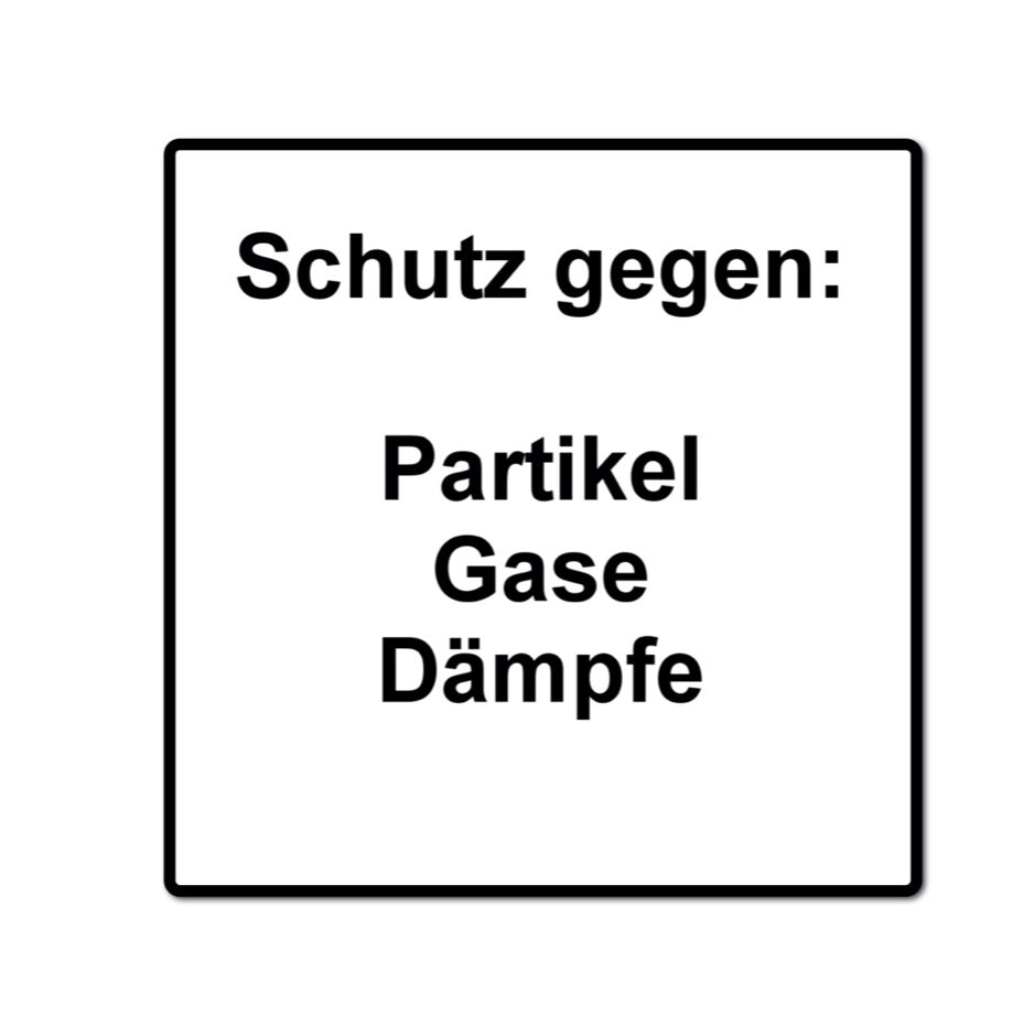 Dräger X-plore 3500 S Atemschutz Maske Halbmaske für Bajonettfilter Größe S + 2x X-plore P3 R Partikelfilter ( 6738011 )