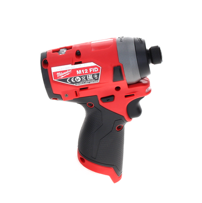 Milwaukee M12 FID-0 Akku Kompakt Schlagschrauber 12 V 147 Nm 1/4" ( 4933459822 ) Brushless Solo - ohne Akku, ohne Ladegerät