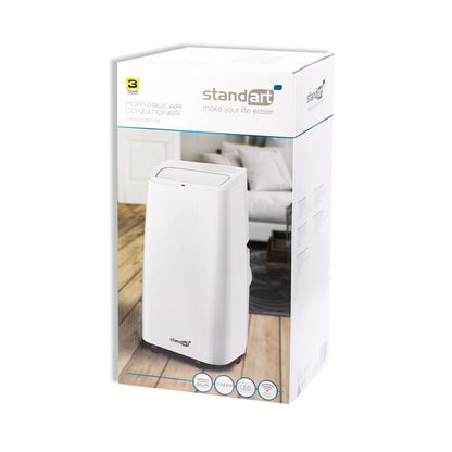 Standart YPS3-09C/3 mobile Klimaanlage 960 Watt Kältemittel R290 für Räume bis 20 m² mit Fernbedienung