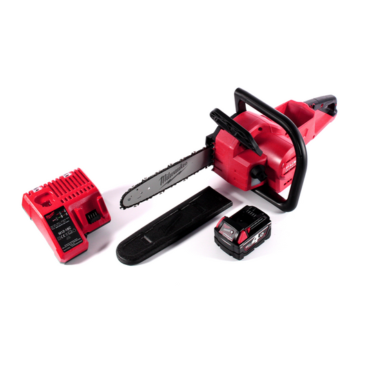 Tronçonneuse à batterie Milwaukee M18 FCHSC-401C 18 V 30 cm sans balai + 1x batterie 4,0 Ah + chargeur