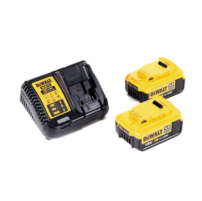 Scie circulaire à batterie DeWalt DCS 391 M2D 18 V 165 mm + 2x batteries 4,0 Ah + chargeur + D-Box