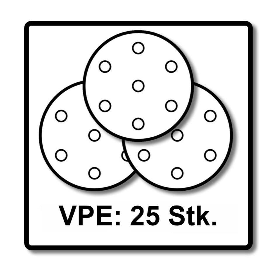Festool STF D225/128 Schleifscheibe Granat P220 225 mm 25 Stk. ( 205662 ) für Langhalsschleifer PLANEX - Toolbrothers