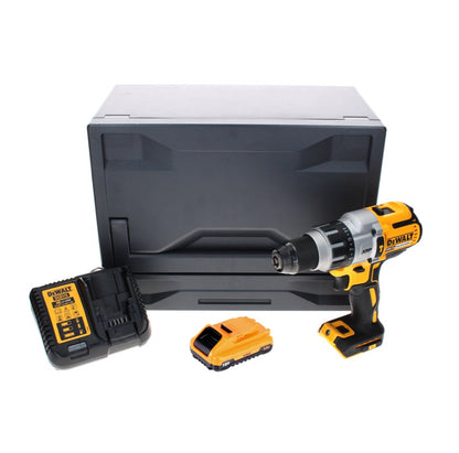 Perceuse à percussion sans fil DeWalt DCD 996 L1D 18 V 95 Nm sans balai + 1x batterie 3,0 Ah + chargeur + D-Box