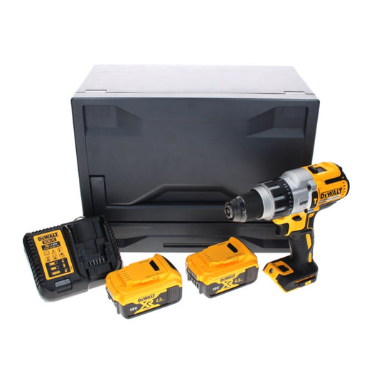 DeWalt DCD 996 M2D Akku Schlagbohrschrauber 18 V 95 Nm Brushless + 2x Akku 4,0 Ah + Ladegerät + D-Box