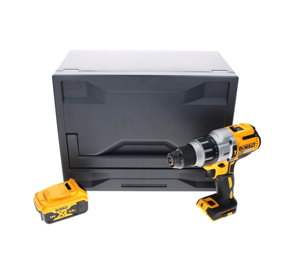 DeWalt DCD 996 ND Akku Schlagbohrschrauber 18 V 95 Nm Brushless + 1x Akku 5,0 Ah + D-Box  - ohne Ladegerät