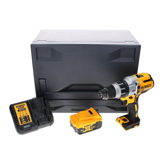 DeWalt DCD 996 P1D Perceuse-visseuse à percussion sans fil, sans balai, 18 V 95 Nm + 1x Batterie 5 Ah + Chargeur + Coffret D-Box