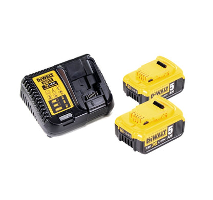 DeWalt DCD 996 P1D Perceuse-visseuse à percussion sans fil, sans balai, 18 V 95 Nm + 2x Batteries 5 Ah + Chargeur + Coffret D-Box