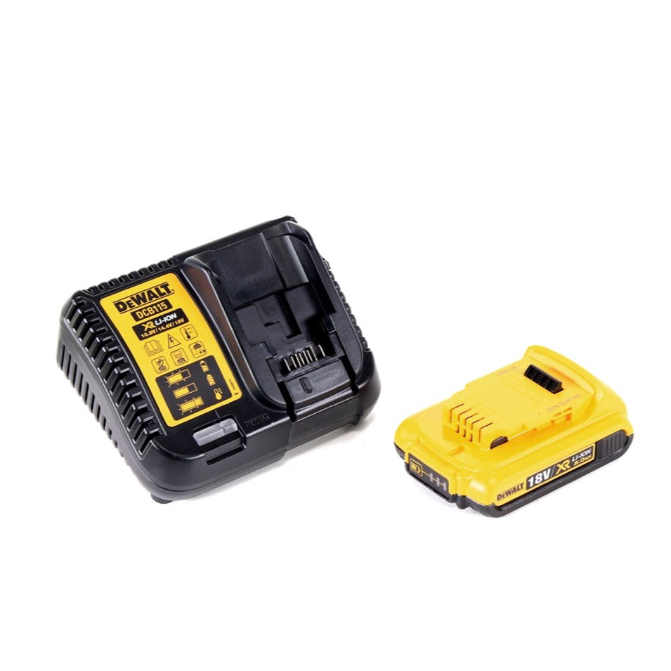 Clé à chocs sans fil DeWalt DCF 787 D1D 18 V 170 Nm 1/4'' brushless + 1x batterie 2,0 Ah + chargeur + D-Box