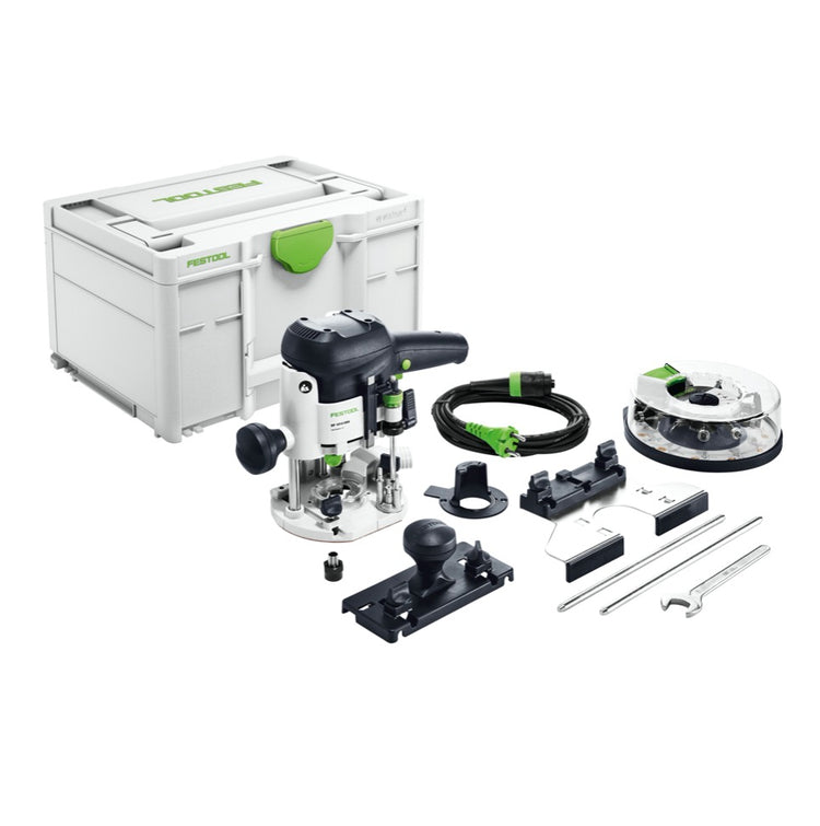 Festool OF 1010 EBQ-Plus Oberfräse 1010 W 55 mm Hub ( 576538 ) + Fräserbox-HF + Systainer - Nachfolger von 574383 - Toolbrothers