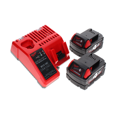 Milwaukee M18 FCOS230-402C Akku Trennschleifer 18 V 230 mm Brushless + 2x Akku 4,0 Ah + Ladegerät