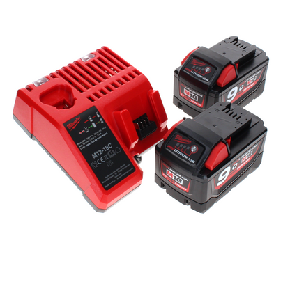 Milwaukee M18 FCOS230-902C Akku Trennschleifer 18 V 230 mm Brushless + 2x Akku 9,0 Ah + Ladegerät