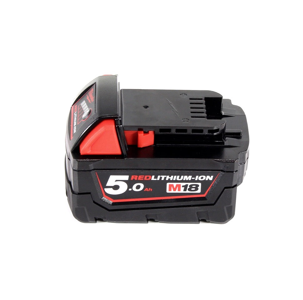 Milwaukee M18 JSR DAB+-501 Akku / Netz Radio Baustellenradio 18 V + 1x Akku 5,0 Ah - ohne Ladegerät