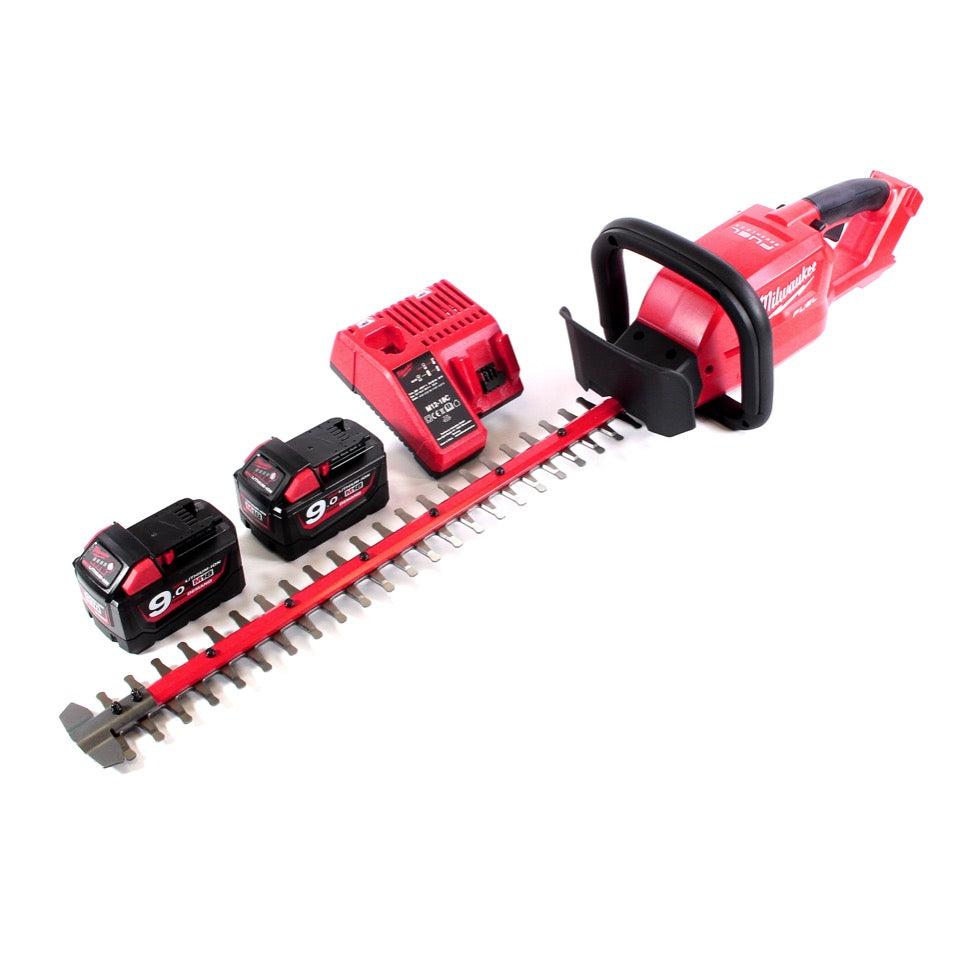 Milwaukee M18 CHT-902C Akku Heckenschere 18 V 610 mm Brushless + 2x Akku 9,0 Ah + Ladegerät