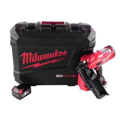 Milwaukee M18 FFN-401C Akku Nagler 18 V 50 - 90 mm Brushless + 1x Akku 4,0 Ah + Koffer - ohne Ladegerät