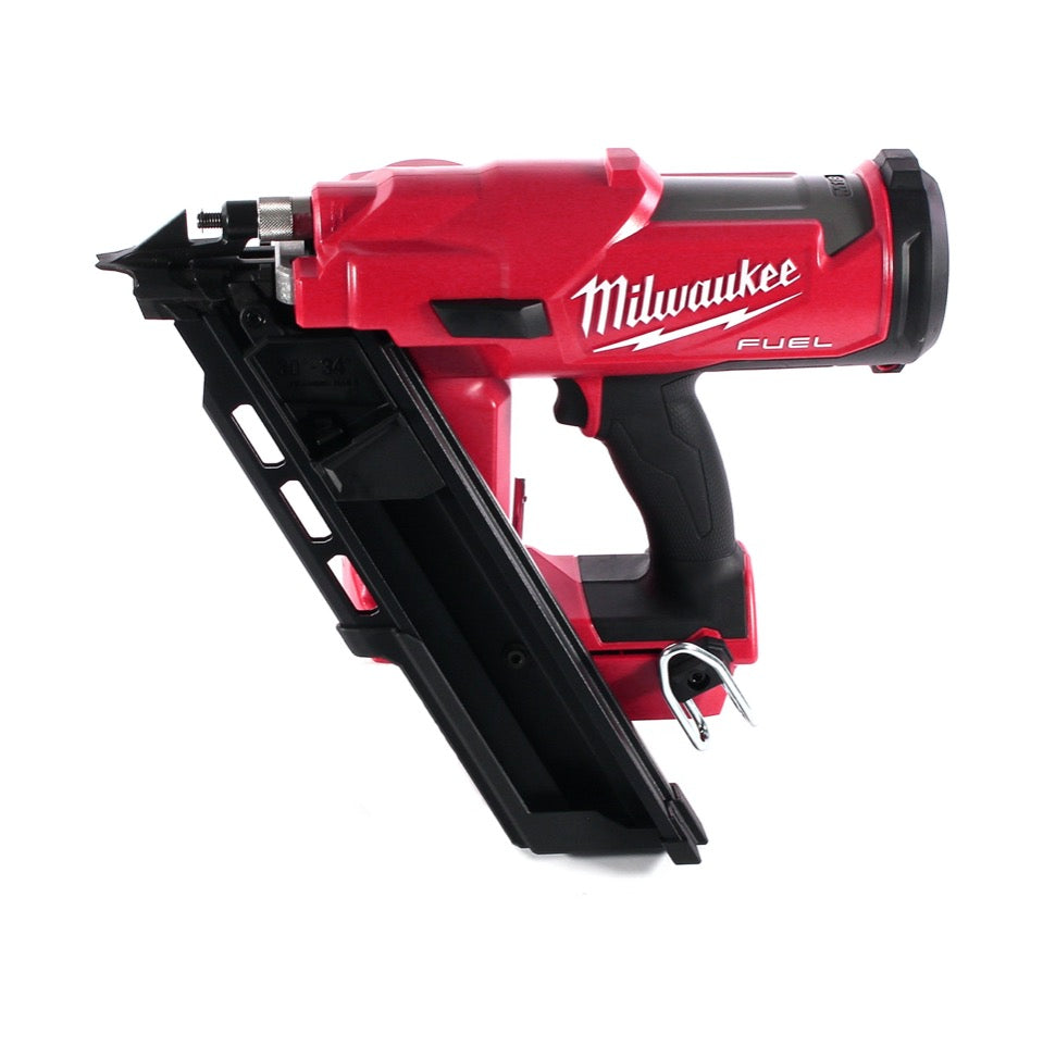 Cloueur à batterie Milwaukee M18 FFN-402C 18 V 50 - 90 mm sans balais + 2x batteries 4,0 Ah + chargeur + mallette