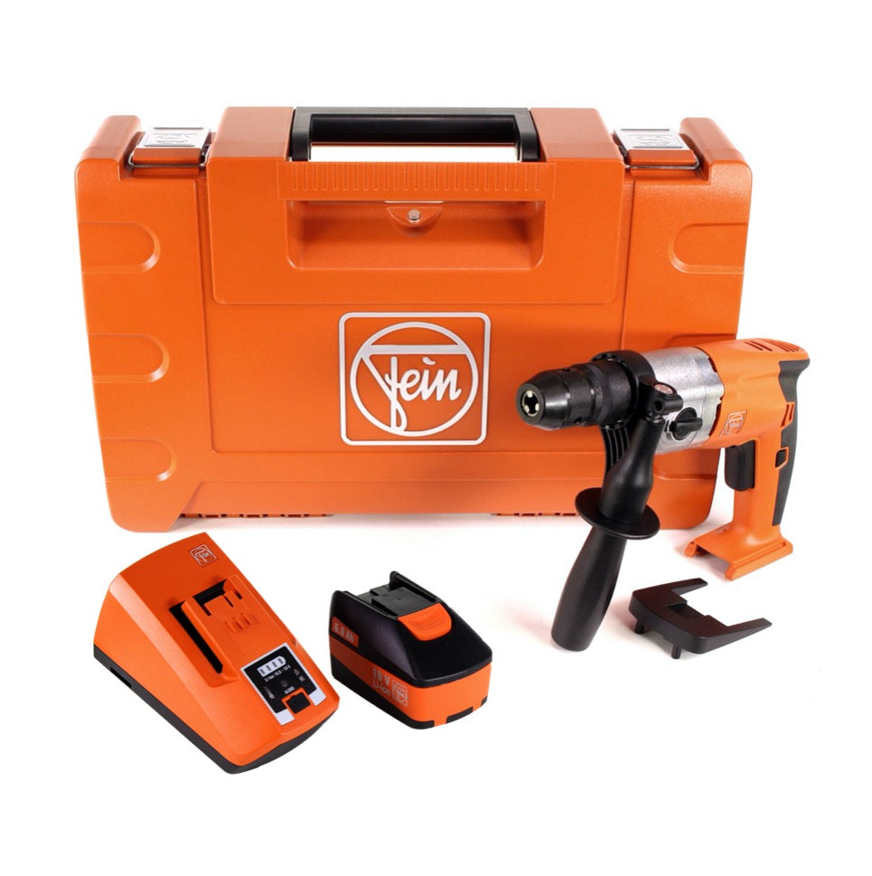 FEIN ABOP 13-2 Select Perforateur sans fil 18 V 39 Nm Brushless + 1x Batterie 6.0 Ah + Chargeur + Coffret