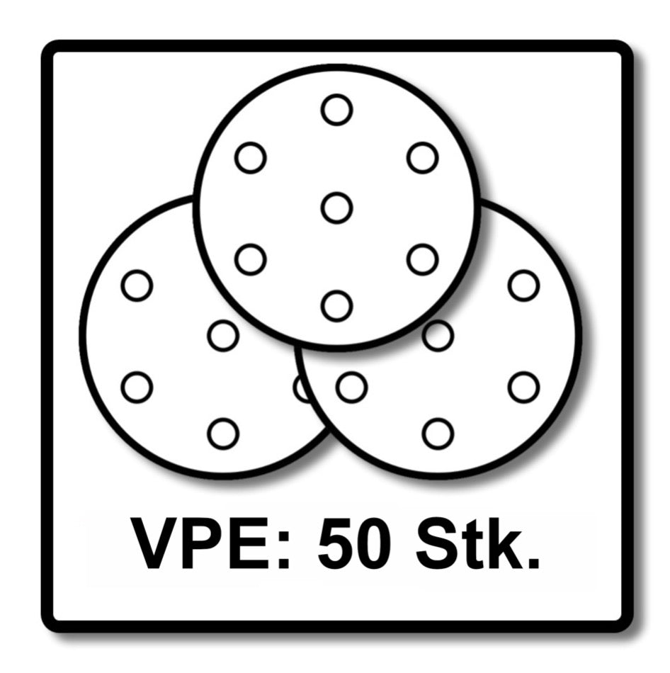 Festool STF D225/128 Schleifscheibe Granat P100 225 mm 50 Stk. ( 2x 205656 ) für Langhalsschleifer PLANEX - Toolbrothers