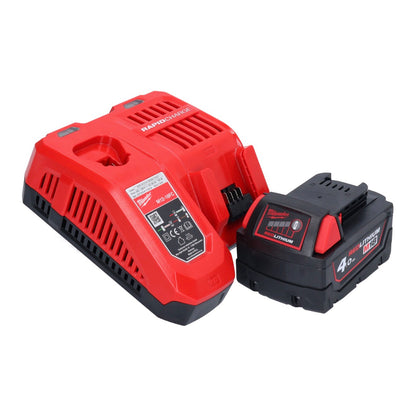 Milwaukee M18 CHX-401 Akku Kombihammer 18 V 2,5 J SDS plus Brushless + 1x Akku 4,0 Ah + Ladegerät