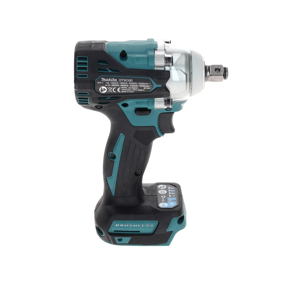 Makita DTW 300 RF1 Akku Schlagschrauber 18 V 330 Nm 1/2" Brushless + 1x Akku 3,0 Ah + Ladegerät