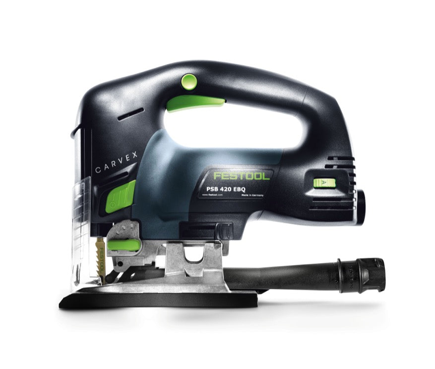 Festool CARVEX PSB 420 EBQ-Plus Pendelstichsäge ( 576186 ) + 2x Sägeblätter + 1x Splitterschutz + systainer - Toolbrothers