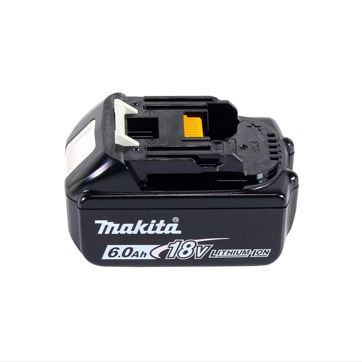 Makita DHP 484 G1TX Perceuse-visseuse à percussion sans fil 18 V 54 Nm Brushless + 1x Batterie 6,0 Ah + Jeu de mèches 70 pièces + Mallette en aluminium TX - sans chargeur