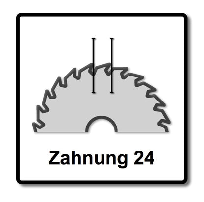 Makita CCM19024G SPECIALIZED EFFICUT Sägeblatt 190 x 30 x 1,0 mm (  B-64191 ) 24 Zähne für Holz