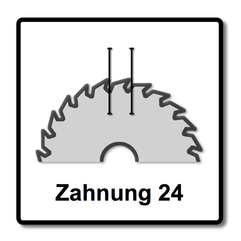 Makita CCM23524G SPECIALIZED EFFICUT Sägeblatt 235 x 30 x 1,5 mm ( E-01915 ) 24 Zähne für Holz