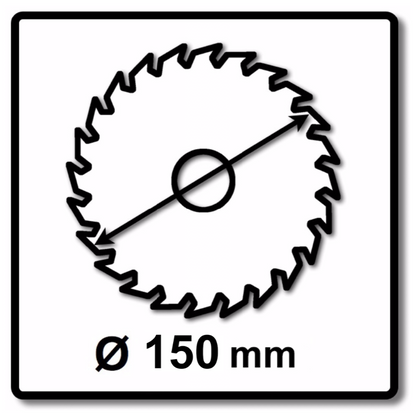 Makita MCCS15048E SPECIALIZED EFFICUT Sägeblatt 150 x 20 x 1,1 mm ( B-69331 ) 48 Zähne für Metall