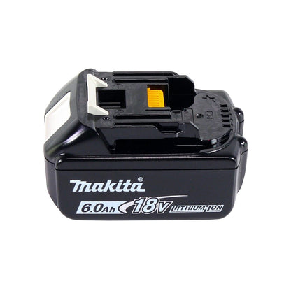 Makita DHP 482 G1TX Perceuse à percussion sans fil 18 V 62 Nm + 1x Batterie 6,0 Ah + Jeu de 70 mèches + Mallette en aluminium TX - sans chargeur