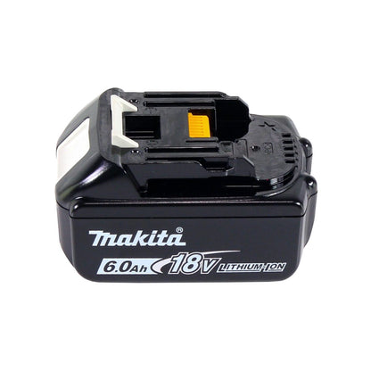 Makita DHP 456 G1TX Perceuse-visseuse à percussion sans fil 18 V 50 Nm + 1x Batterie 6,0 Ah + Jeu de 70 mèches + Mallette en aluminium TX - sans chargeur