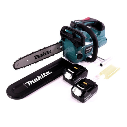 Tronçonneuse à batterie Makita DUC 306 M 36 V (2x 18 V) sans balais 30 cm + 2x batterie 4,0 Ah - sans chargeur