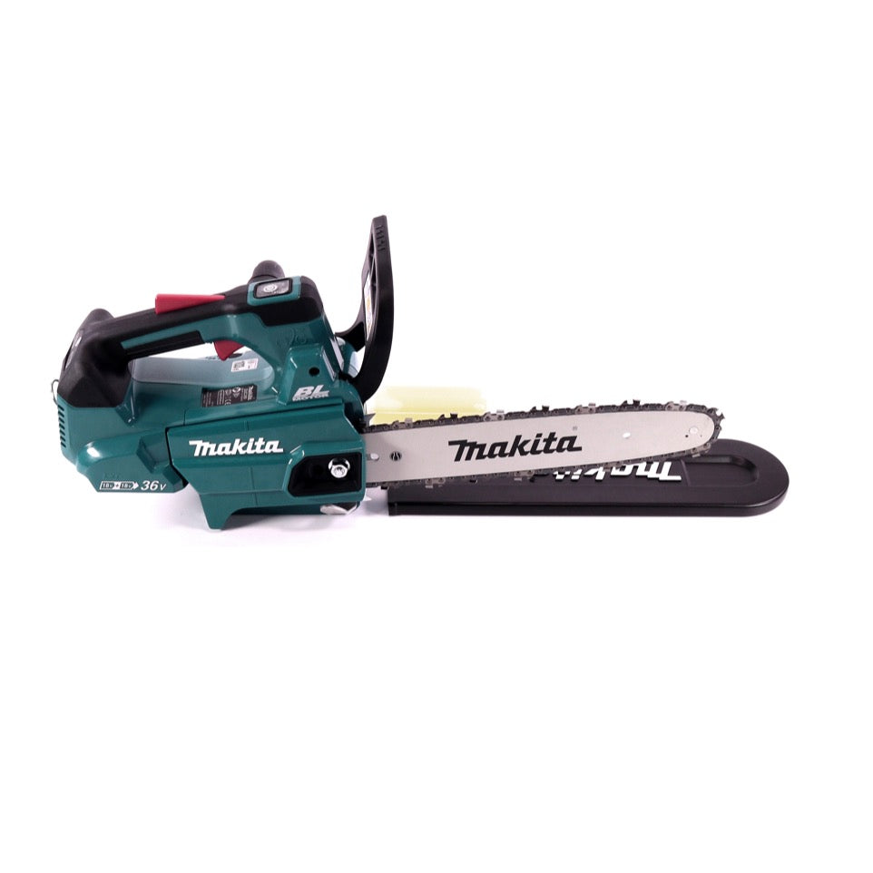 Makita DUC 306 RM Akku Kettensäge 36 V ( 2x 18 V ) Brushless 30 cm + 2x Akku 4,0 Ah + Ladegerät