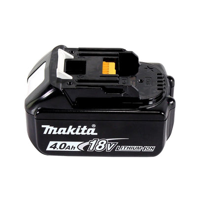 Makita DTD 156 M1TX Clé à chocs sans fil 18 V 155 Nm + 1x batterie 4,0 Ah + jeu de 70 forets + coffret en aluminium TX - sans chargeur