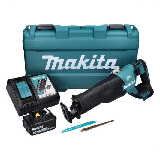 Makita DJR 187 RG1K Akku Reciprosäge 18 V Brushless + 1x Akku 6,0 Ah + Ladegerät + Koffer - Toolbrothers