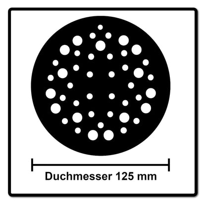 Mirka Schutzauflage 125 mm 44 Loch 5 Stk. Klett ( 8295510111 )