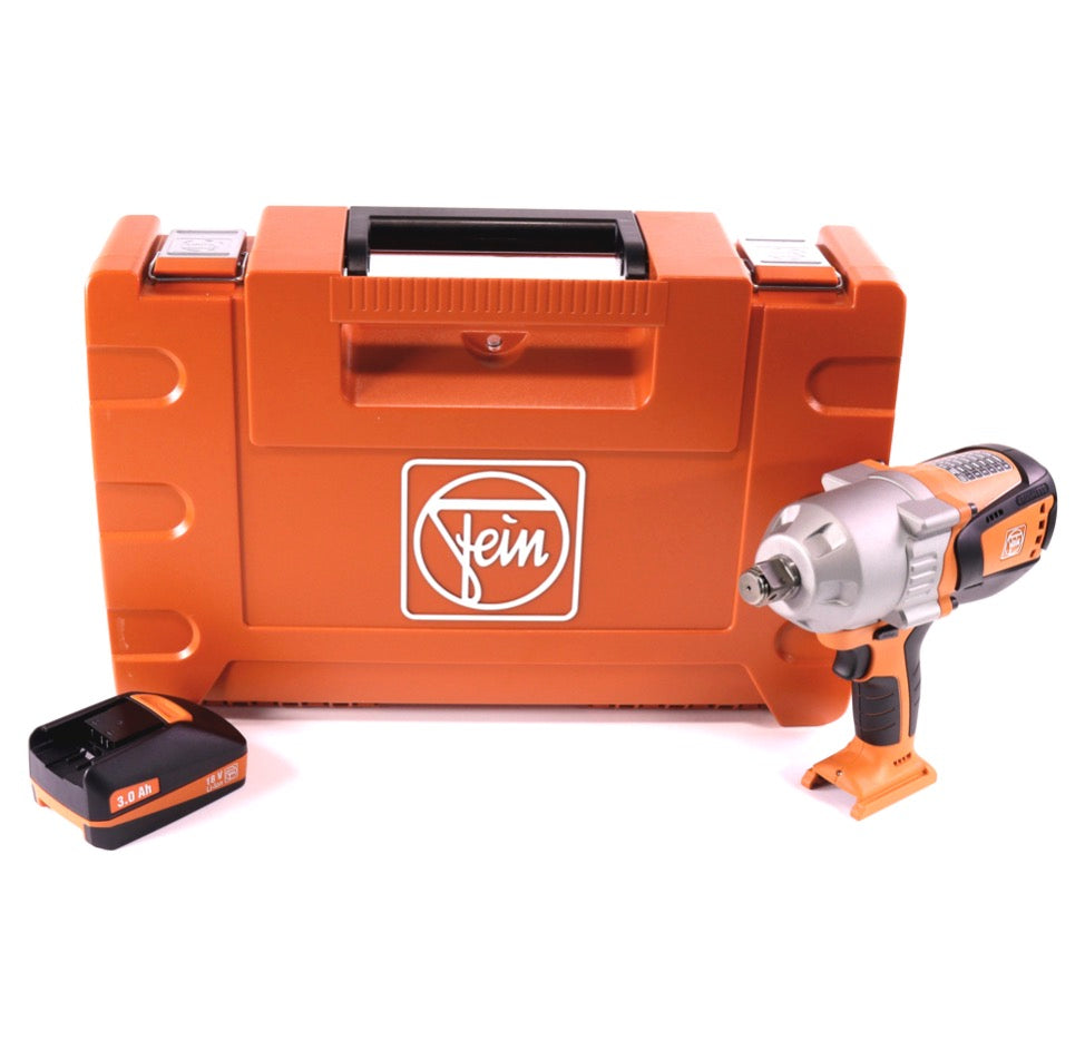 FEIN ASCD 18-1000 W34 C Akku Schlagschrauber 18 V 1050 Nm 3/4" Brushless + 1x Akku 3,0 Ah + Koffer - ohne Ladegerät