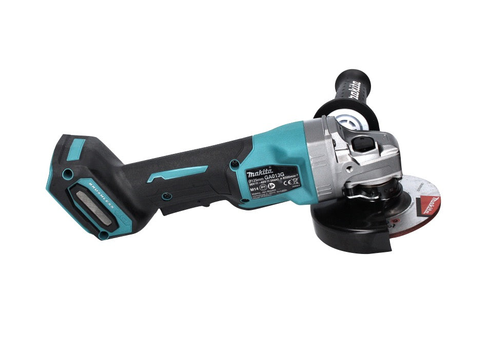 Makita GA 013 GZ Akku Winkelschleifer 40 V max. 125 mm Brushless  XGT Solo - ohne Akku, ohne Ladegerät