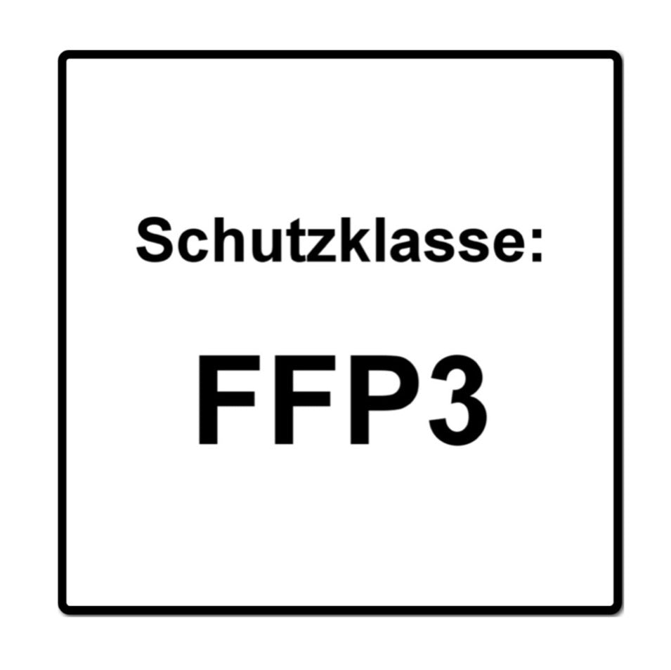 Dräger X-plore 1730 V FFP3 NR D Halbmaske 1 Stück FFP3 Partikelfiltrierend Universalgröße mit CoolMAX Ventil Atemschutzmaske