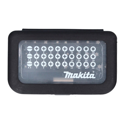 Makita Bit Set 31 tlg. 1/4" Torx / Phillips / Schlitz / Pozidriv ( D-30667 )