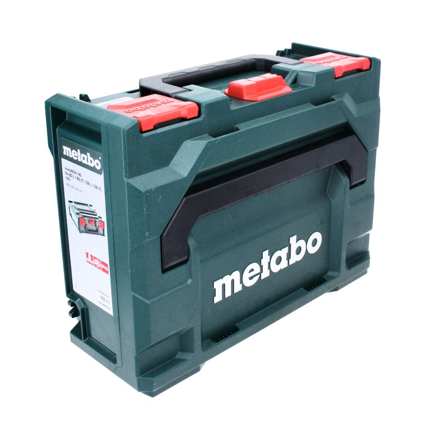 Metabo metaBOX 145 ( 626886000 ) System Werkzeug Koffer für BS L / BS LT / SB L / SB LT aus Kunststoff Stapelbar - Toolbrothers