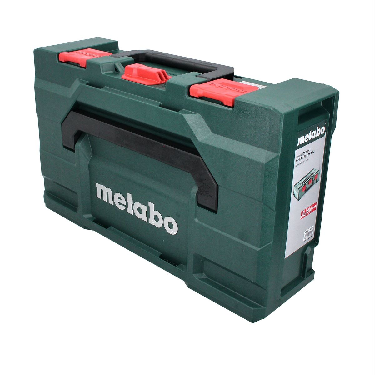 Metabo metaBOX 145 L Coffret de transport, en plastique, empilable, pour BS LTX et SB LTX  (626891000)