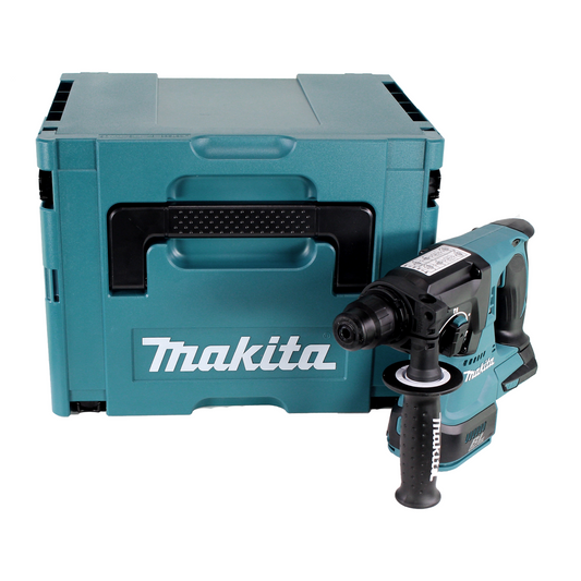 Makita DHR 242 ZJ Perforateur sans Fil 18V 2,0 J SDS-plus Brushless + Coffret de tansport Makpac - Sans Batterie - Sans Chargeur