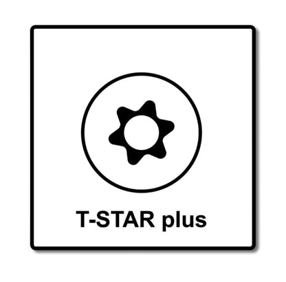 Vis à ardoise à tête spéciale SPAX 4,0 x 34 mm 500 pièces (35704015801001) Torx T-Star Plus T20 filetage partiel Wirox 4Cut