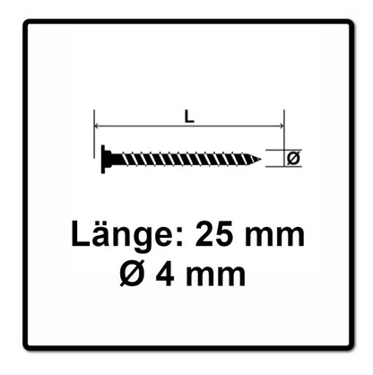 SPAX Flachrückwandkopf Schraube 4,0 x 25 mm 300 Stk. ( 0151010400253 ) Torx T-STAR Plus T20 für Rückwände ohne Linse Vollgewinde Wirox 4Cut