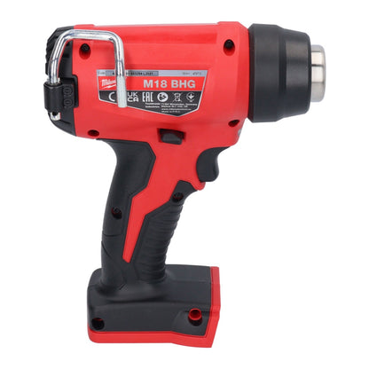 Milwaukee M18 BHG-402 Décapeur thermique sans fil 470 °C 18V + 2x Batteries 4,0Ah + Chargeur