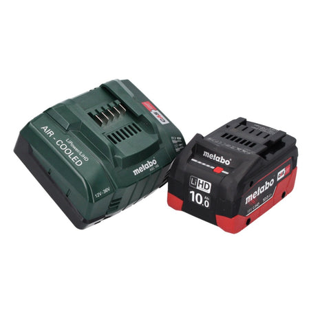 Metabo 18 V Basis Set 1x Akku 10,0 Ah LIHD + ASC 145 Ladegerät CAS System - Toolbrothers